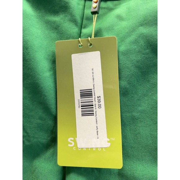 Swing Control B2071SW Women's‎ Shorts Size 6 Solid Techno Jelly Bean - Picture 3 of 7